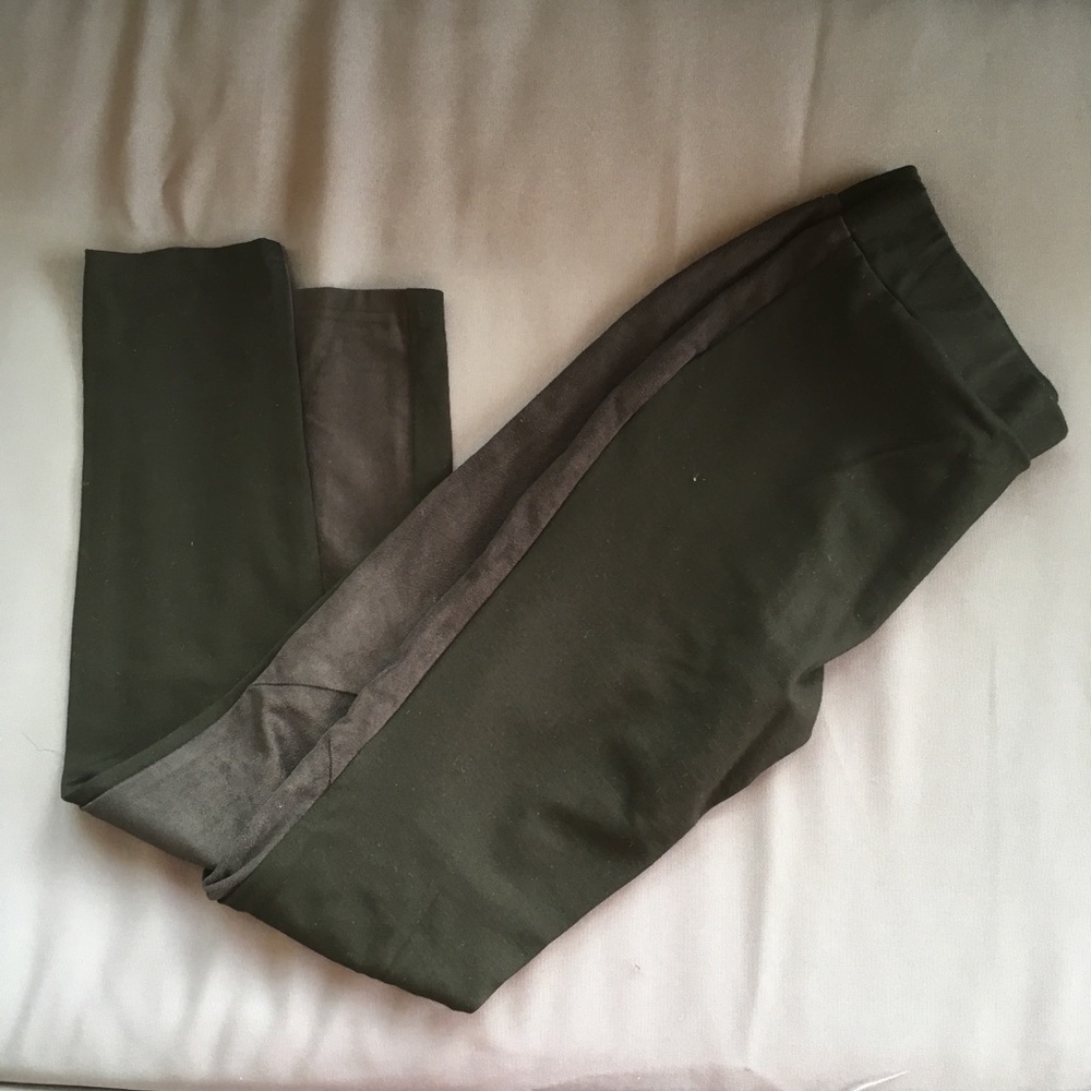 1state suede/stretch jeggings